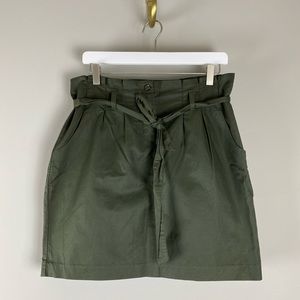 Banana Republic paper bag waist skirt